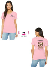 Load image into Gallery viewer, Wildlife Rehabiliation Outpost Breast Cancer Awareness V Neck