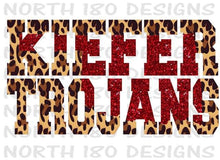 Load image into Gallery viewer, Kiefer Cheetah and Glitter T-Shirt