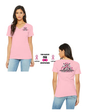 Load image into Gallery viewer, Wildlife Rehabiliation Outpost Breast Cancer Awareness V Neck
