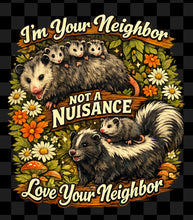 Load image into Gallery viewer, Love your neighbor Bag 2 sided
