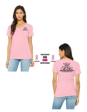 Load image into Gallery viewer, Wildlife Rehabiliation Outpost Breast Cancer Awareness V Neck
