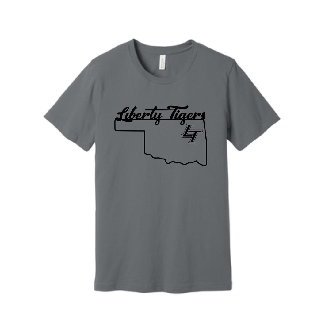 Liberty Tigers State T-Shirt
