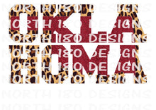 Load image into Gallery viewer, Sooners Cheetah and Glitter Vintage Hoodie
